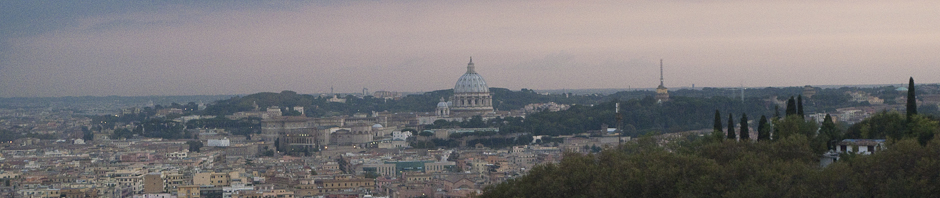 Blick auf Rom
